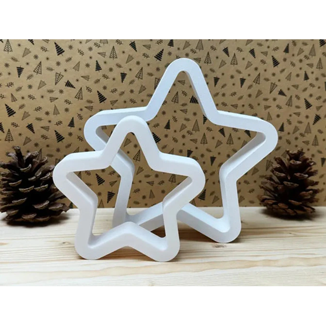 Adorno Navidad - Estrellas (pack 2 Un) 3