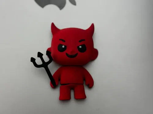 Llavero De Diablo Flexible