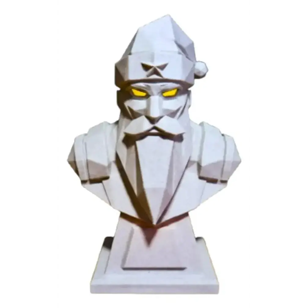 Portavelas Led- Papá Noel Futurista 1