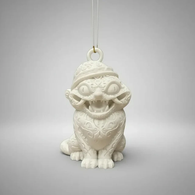 Adorno Navideño De Tigre Derpy