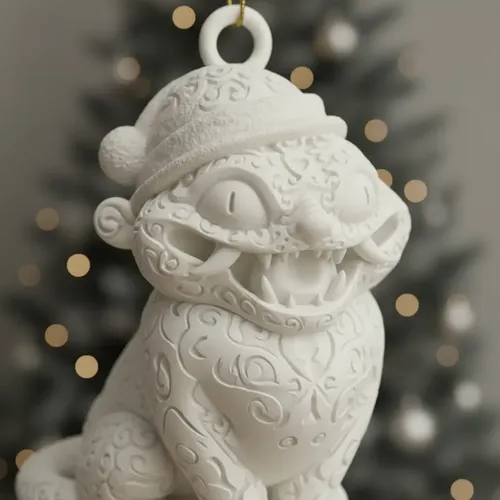 Adorno Navideño De Tigre Derpy - Foto 2