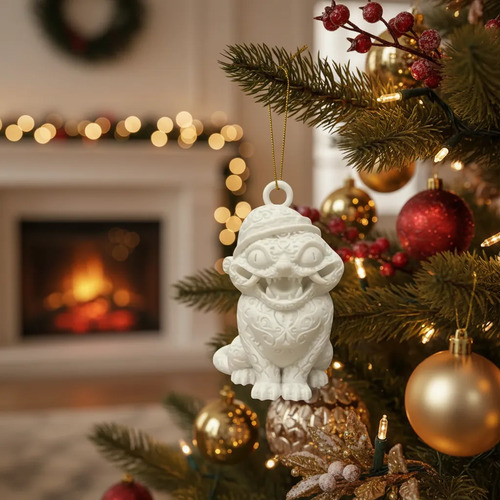 Adorno Navideño De Tigre Derpy - Foto 3