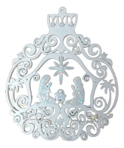 Adorno Ornamentado Para Árbol Navidad