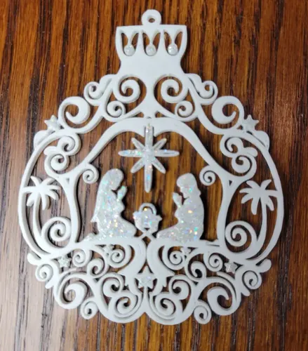 Adorno Ornamentado Para Árbol Navidad - Foto 2