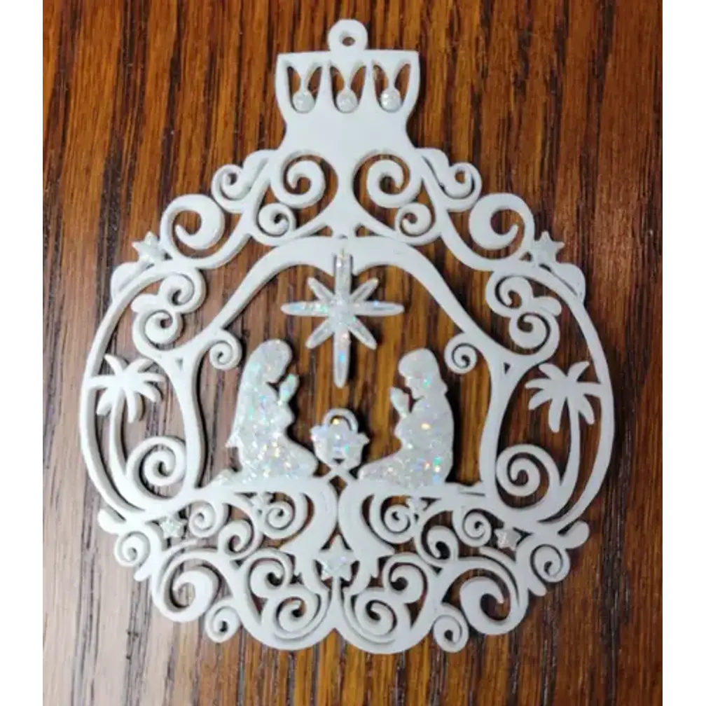 Adorno Ornamentado Para Árbol Navidad 2