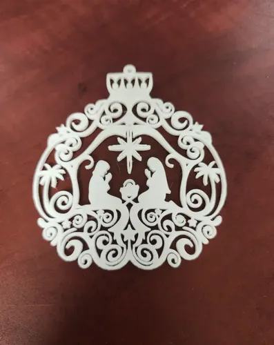 Adorno Ornamentado Para Árbol Navidad - Foto 3