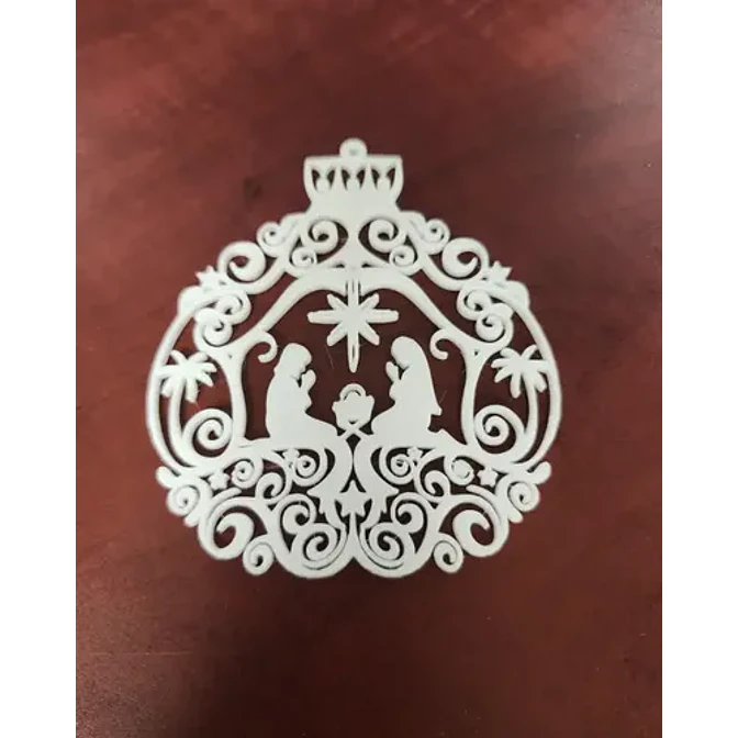Adorno Ornamentado Para Árbol Navidad 3