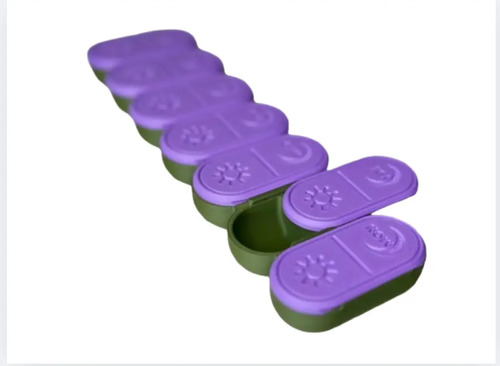 Pastillero De 7 Días, Mañana Y Noche