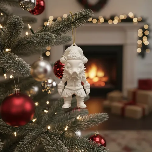Inosuke Demon Slayer Adorno Navideño - Foto 3