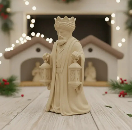 Rey Mago - Estatua De Pesebre Navideño - Foto 4