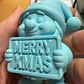 Gnomo Con Cartel De Feliz Navidad - Miniatura 2