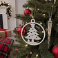 Adorno De Árbol De Navidad  Decoración Navideña Sencilla - Miniatura 1