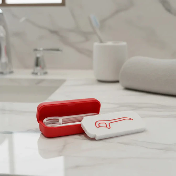 Estuche Almacenador De Hilo Dental 3