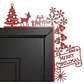 Decoración De Marco De Puerta Navideña Adorno - Miniatura 1