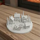 Decoración De Escena De Pueblo Navideño - Miniatura 2
