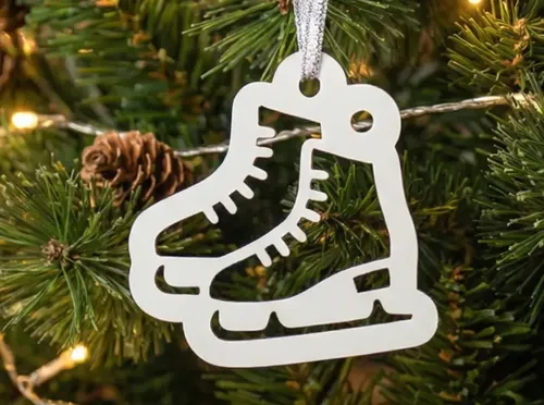 Adorno Patinetes De Hielo De Decoración Navideña