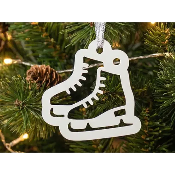 Adorno Patinetes De Hielo De Decoración Navideña 1