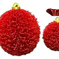Adorno Navideño - Pack De Bolas De Navidad En Rojo - Miniatura 1