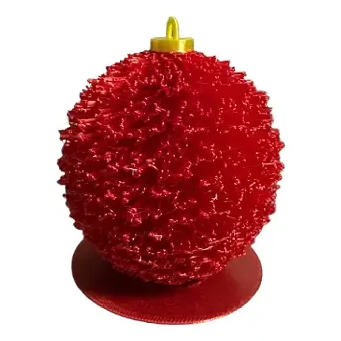Adorno Navideño - Pack De Bolas De Navidad En Rojo 2