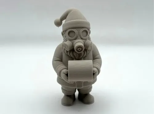 Adorno Navideño- Papá Noel Con Papel Higiénico
