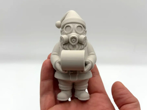 Adorno Navideño- Papá Noel Con Papel Higiénico - Foto 4