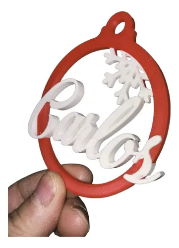 Adorno Navideño - Bolas Personalizadas Pack De 5 - Foto 2