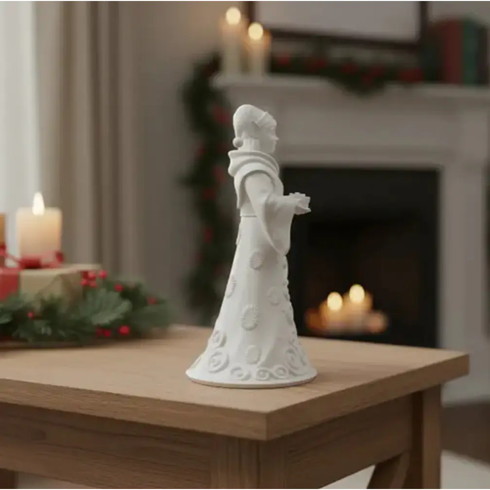 Figura Navideña De Elfo Portador De Regalos 4
