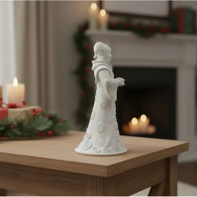 Figura Navideña De Elfo Portador De Regalos 4