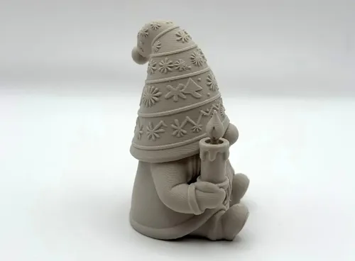 Adorno Navideño- Gnomo Vela De Navidad - Foto 2