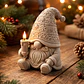 Adorno Navideño- Gnomo Vela De Navidad - Miniatura 3