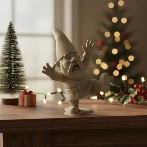Adorno Navideño- Gnomo Resbaladizo - Foto 3