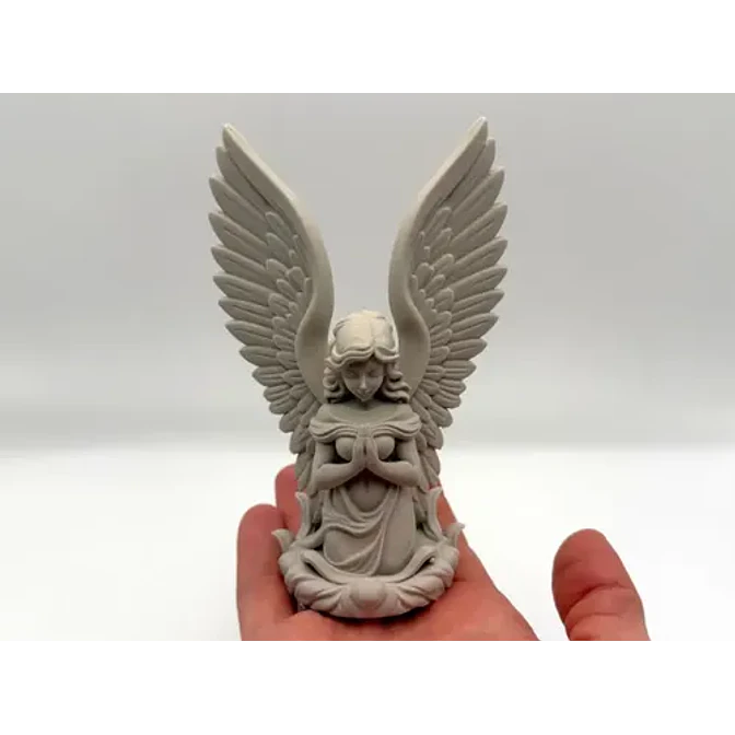 Figura Decoración- Escultura Ángel Orando 3