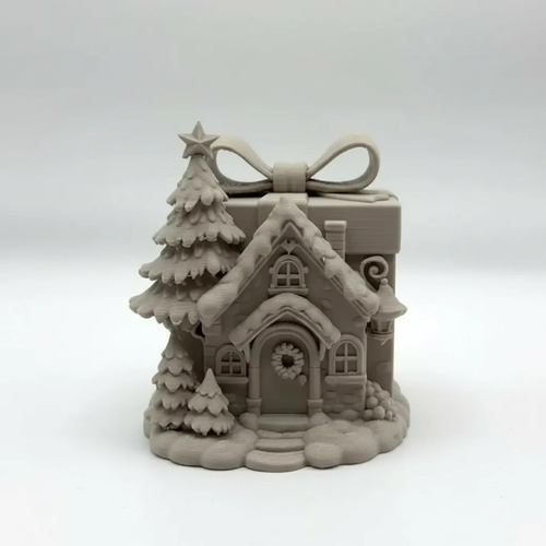 Adorno Navideño- Casa Regalo De Navidad - Foto 2