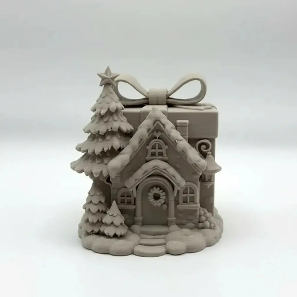 Adorno Navideño- Casa Regalo De Navidad 2