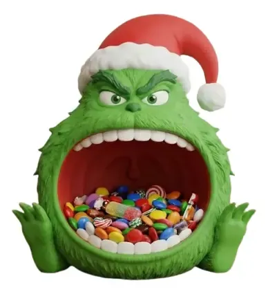 Decoración Para Dulces Del Grinch - Navidad - Foto 2