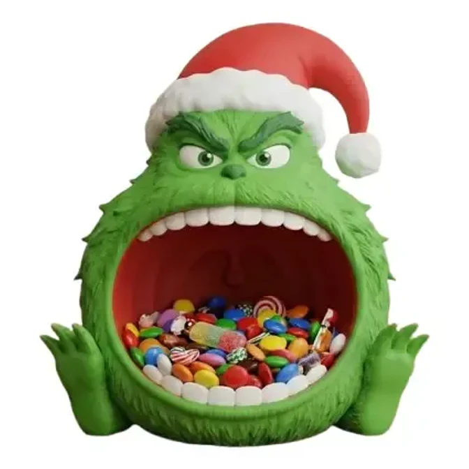 Decoración Para Dulces Del Grinch - Navidad 2