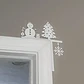 Adorno Navidad - Esquinero Puerta Muñeco De Nieve - Miniatura 3