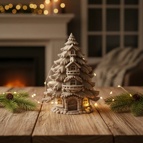 Adorno Navideño- Casa Pino Navideña - Foto 3