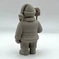 Adorno Navideño- Papá Noel Con Cepillo De Baño - Miniatura 2