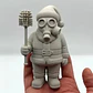 Adorno Navideño- Papá Noel Con Cepillo De Baño - Miniatura 3