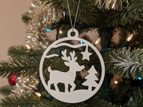 Adorno De Reno Para El Árbol De Navidad