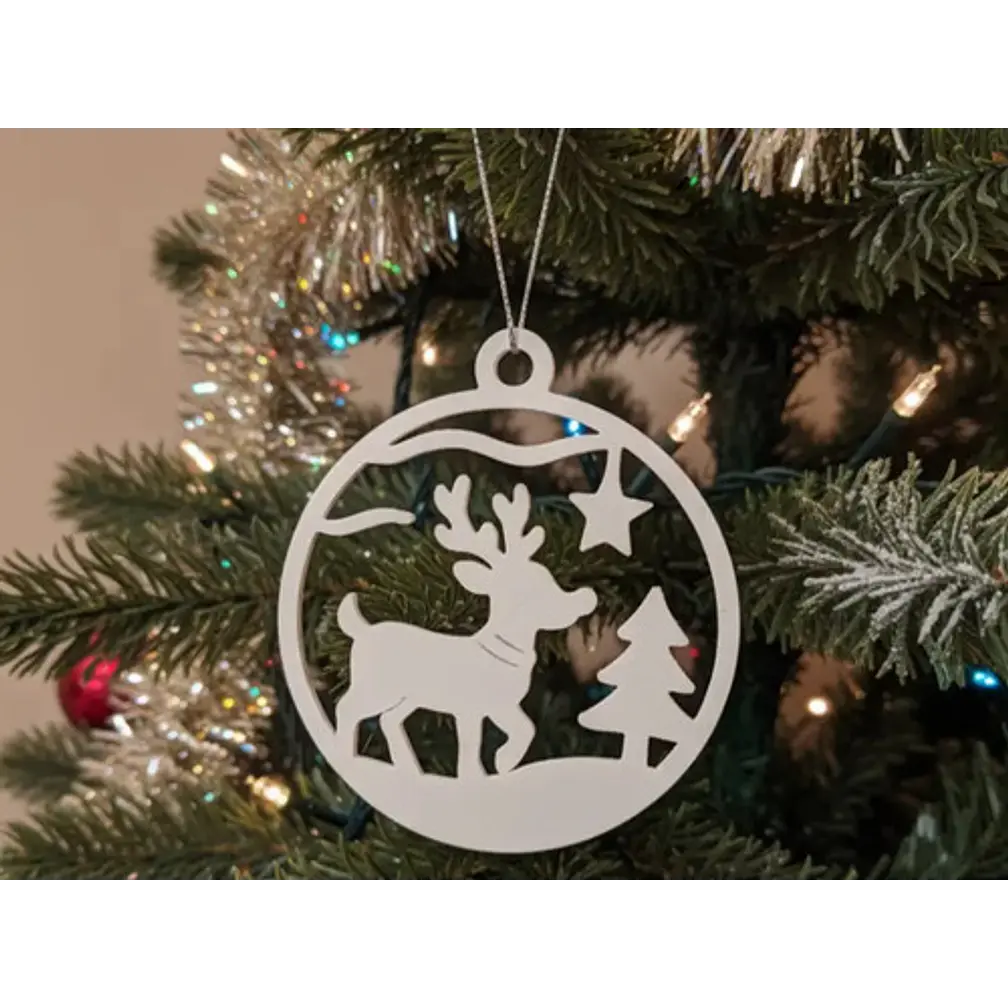 Adorno De Reno Para El Árbol De Navidad 1