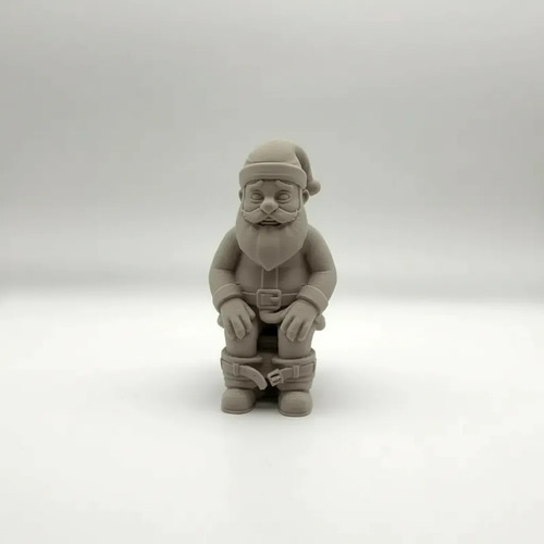 Adorno Navideño- Papá Noel En El Inodoro