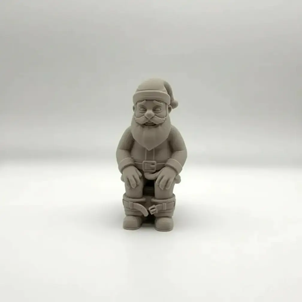 Adorno Navideño- Papá Noel En El Inodoro 1