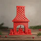 Decoración De Chimenea Navideña - Miniatura 2
