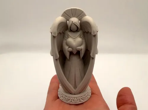 Figura Decoración- Escultura Ángel De Corazón - Foto 4