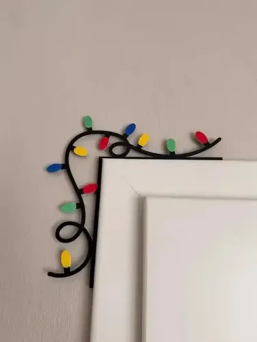 Adorno Navidad - Esquinero De Puerta Luces - Foto 2