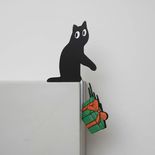Adorno Para Esquina De Puerta Estilo Gato Festivo