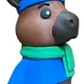 Capibara En Invierno - Miniatura 1