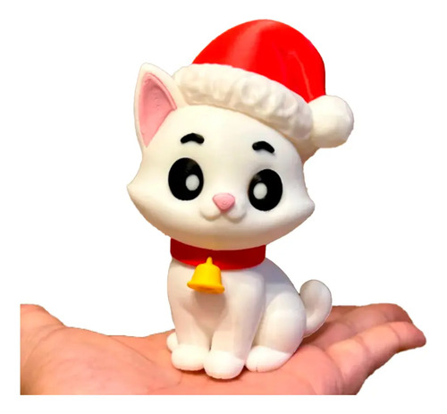 Adorno - Gatito Navideño